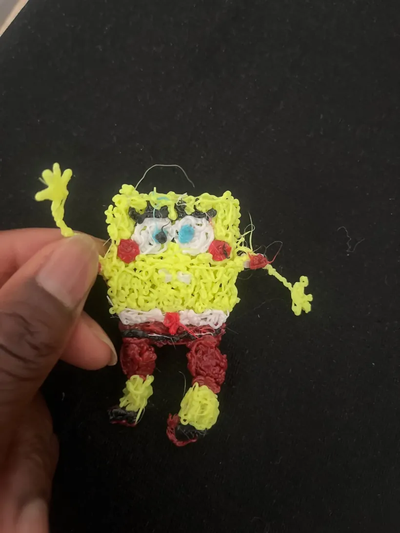 Création au stylo 3D professionnel Sculpio photographiée par un acheteur vérifié